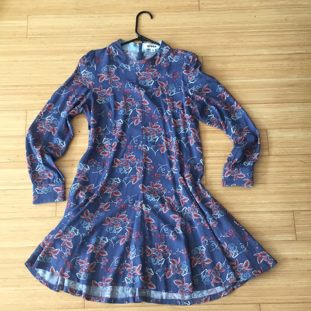 Cute, long sleeve, mini dress.